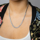 1/3 Carat Diamond Necklace 45cm in Sterling Silver