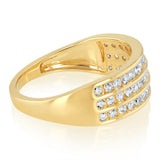 1/2 Carat Diamond Dress Ring in 9ct Yellow Gold