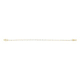 2 Carats Diamond Tennis Bracelet 17.5 cm in 9ct Yellow Gold