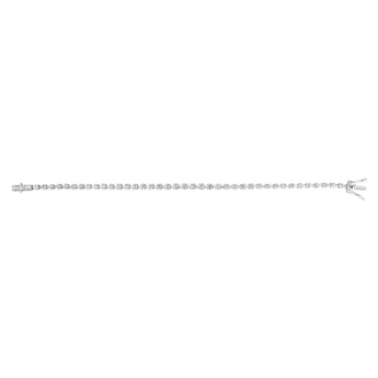 2 Carats Diamond Tennis Bracelet 17.5 cm in 9ct White Gold