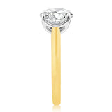 1.90 Carat Diamond Solitaire Ring in 9ct Yellow Gold