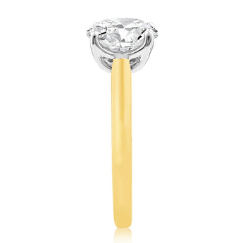 1.90 Carat Diamond Solitaire Ring in 9ct Yellow Gold