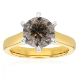 3 Carat Australian Diamond Solitaire Ring in 18ct Yellow Gold