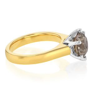 3 Carat Australian Diamond Solitaire Ring in 18ct Yellow Gold