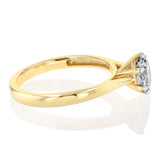 1 Carat Australian Diamond Solitaire Ring  in 9ct Yellow Gold