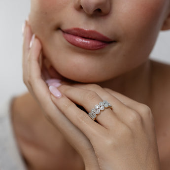 1 Carat Diamond Diamond Ring in 14ct Yellow Gold