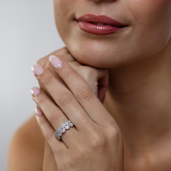 1 Carat Diamond Ring in 14ct White Gold