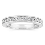 1/5 Carat Diamond Eternity Ring in 10ct White Gold
