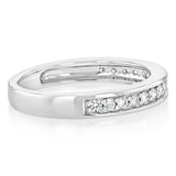 1/5 Carat Diamond Eternity Ring in 10ct White Gold