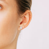 0.45 Carat Diamond Stud Earrings in 10ct Yellow Gold