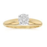 0.69 Carat Diamond Solitaire Ring in 14ct Yellow Gold