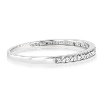 Diamond Eternity Ring in 10ct White Gold