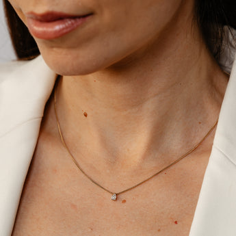 Diamond Pendant in 9ct Yellow Gold