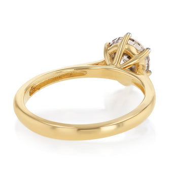 1.50 Carat Australian Diamond Solitaire Ring in 9ct Yellow Gold