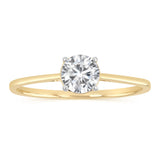 3/4 Carat Diamond Solitaire Ring in 9ct Yellow Gold