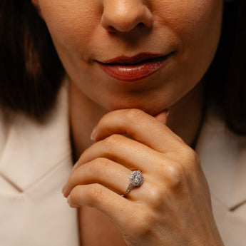 0.70 Carat Diamond Ring in 9ct Yellow Gold