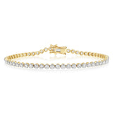 2 Carat Diamond Bracelet in 9ct Yellow Gold