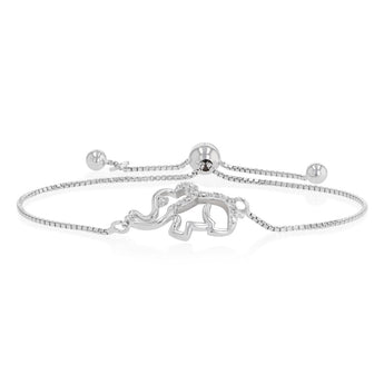 Diamond Bracelet in Sterling Silver