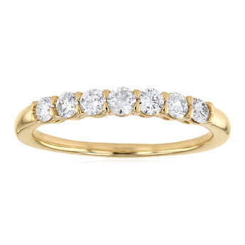 1/2 Carat Diamond Eternity Ring in 9ct Yellow Gold