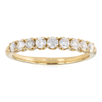 3/4 Carat Diamond Eternity Ring in 9ct Yellow Gold