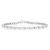 1/4 Carat Diamond 18.5cm Bracelet in Sterling Silver