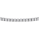 1 Carat Diamond Tennis Bracelet with Brilliant Cut Diamonds in Sterling Silver