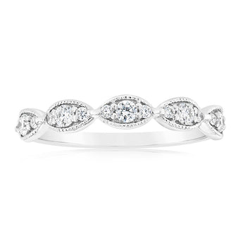 Luminesce Lab Grown Diamond 1/5 Carat in 18ct White Gold