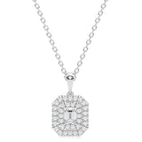 Luminesce Lab Grown 1/2 Carat Diamond Pendant in 9ct White Gold