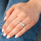 Luminesce Lab Grown 1Ct Diamond Bridal Set in 14ct White Gold