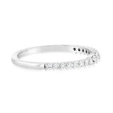 Luminesce Lab Grown 1/3 Carat Diamond Eternity Curve in 18ct White Gold
