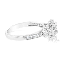 Load image into Gallery viewer, Luminesce Lab Grown 0.65 Carat Diamond Ring in 9ct White Gold