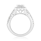 Luminesce Lab Grown 18ct White Gold 1 Carat Diamond Ring