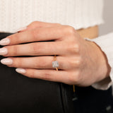 Luminesce Lab Grown 1/3 Carat Diamond Ring in 9ct Yellow Gold