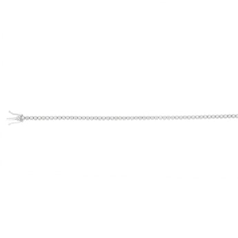 Luminesce Lab Grown 1 Carat Diamond Tennis Bracelet in Sterling Silver