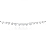 Luminesce Lab Grown 9ct White Gold 3 Carat Diamond Necklace