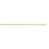 Luminesce Lab Grown 5 Carat Diamond Tennis Bracelet in 9ct Yellow Gold