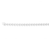 Luminesce Lab Grown Heart Shaped 1/6 Carat Diamond in Sterling Silver Bracelet