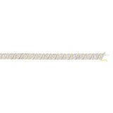 Luminesce Lab Grown 5 Carat Diamond Bracelet in 9ct Yellow Gold