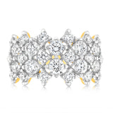 Luminesce Lab Grown 2 Carat Diamond Ring in  9ct Yellow Gold