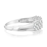 Luminesce Lab Grown 1 Carat Diamond Ring in Sterling Silver