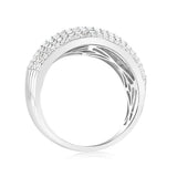 Luminesce Lab Grown 1 Carat Cluster Ring in Sterling Silver