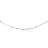 Luminesce Lab Grown 10ct Yellow Gold 3 Carat Diamond Tennis Necklace