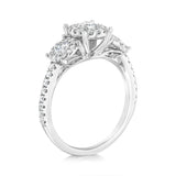 Luminesce Lab Grown 0.95 Carat Diamond Ring in 10ct Gold.