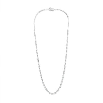 Luminesce Lab Grown 1 Carat Diamonds Necklace in Sterling Silver
