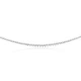Luminesce Lab Grown 1 Carat Diamonds Necklace in Sterling Silver