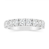 Luminesce Lab Grown 1.5 Carat Diamond Eternity Ring in Sterling Silver