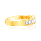 Luminesce Lab Grown 18ct Yellow Gold 0.70 Carat Diamond Wedder Ring