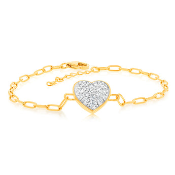 1Carat Luminesce Lab Grown Fancy Diamond Bracelet