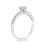 Luminesce Lab Grown 9ct White Gold 1/2 Carat Diamond Ring