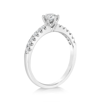 Luminesce Lab Grown 9ct White Gold 1/2 Carat Diamond Ring